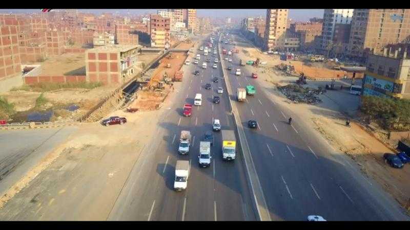 ضبط المتهمين بالبناء بحرم الطريق الدائري بالمرج