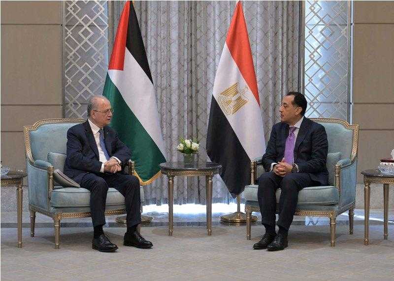 مدبولي لنظيره الفلسطيني: خطة إعمار غزة ستشهد المزيد من التنسيق مع مختلف الأطراف لتنفيذها