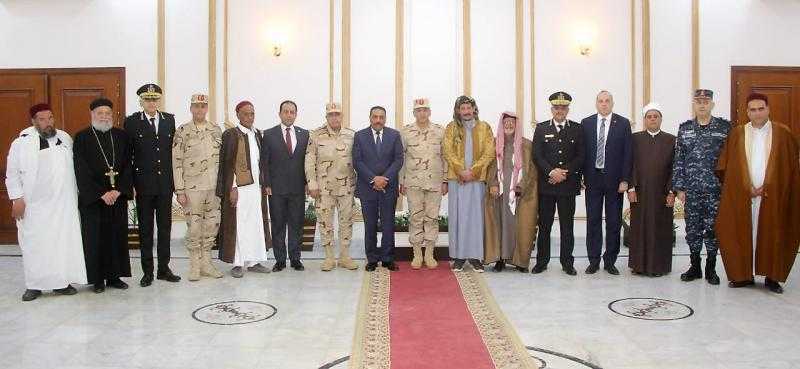 المنطقة الغربية العسكرية تنظم لقاءً وحفل إفطار لعدد من شيوخ وعواقل مطروح