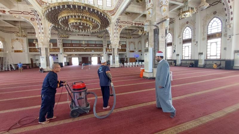 أوقاف البحر الأحمر تطلق حملات تطهير للمساجد استعدادا لعيد الفطر المبارك