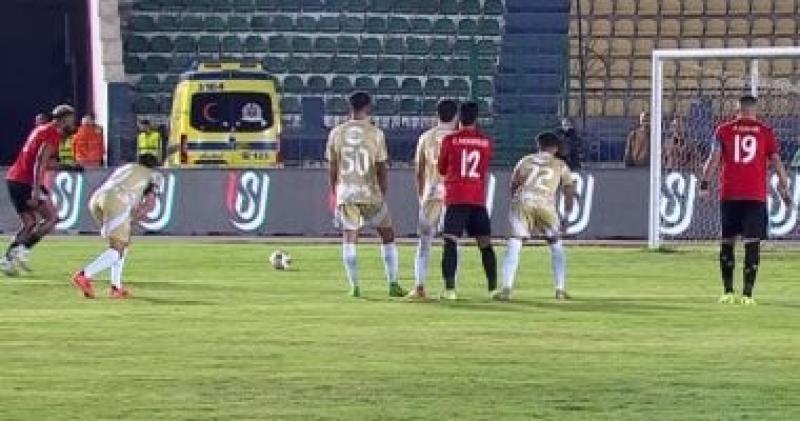 75 دقيقة.. طلائع الجيش يضيف الثالث في مرمى الأهلي.. والنتيجة 3 / 1