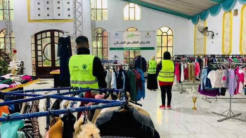 تضامن الغربية: توزيع ملابس جديدة على 425 أسرة من الأولى بالرعاية