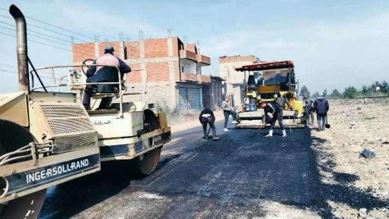 محافظ الغربية: قرب الانتهاء من رصف طريق ”الشين-قطور” لتحقيق سيولة مرورية