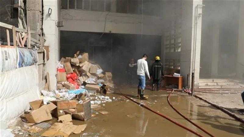 السيطرة على حريق محدود فى مستشفى كفر شكر التخصصى