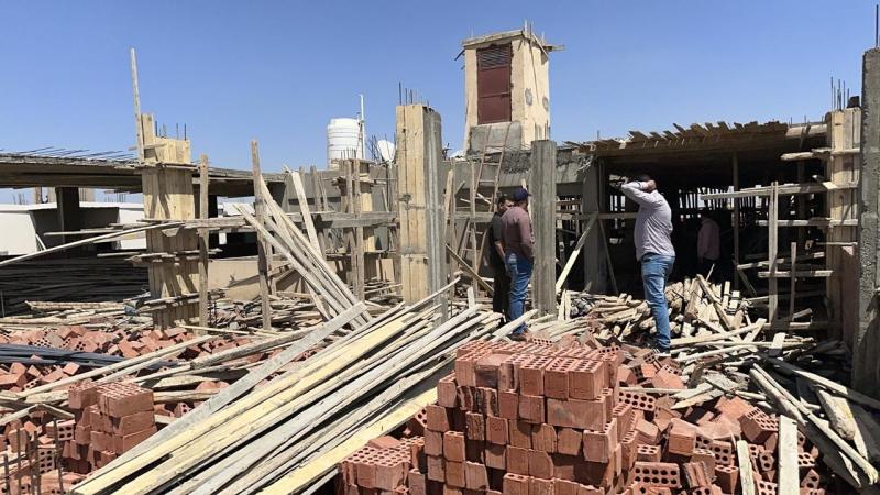 جهاز مدينة 6 أكتوبر يواصل حملات إزالة مخالفات البناء بعددٍ من المناطق
