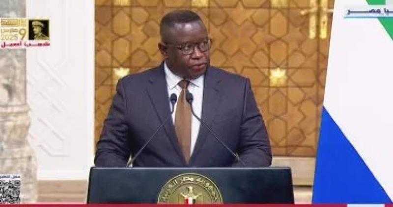 ‎رئيس سيراليون: ناقشت مع الرئيس السيسي تعزيز التعاون الثنائي والإقليمي