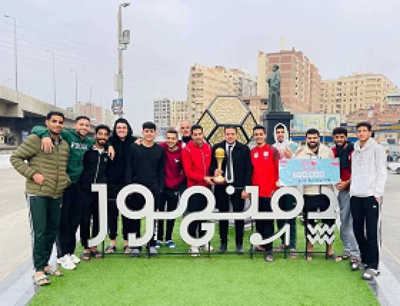محافظ البحيرة تهنئ فريق شباب دمنهور للكرة الشراب لحصولهم على لقب بطولة كأس مصر