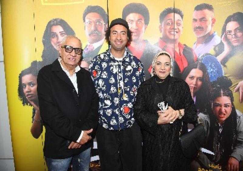 أبطال فيلم الصفا الثانوية بنات يحتفلون بالعرض الخاص