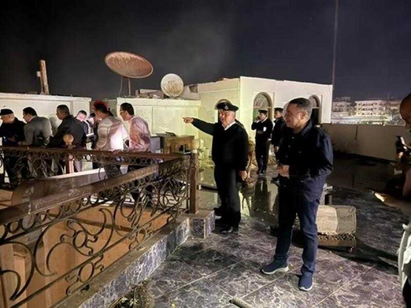 السيطرة على حريق بإحدى القرى السياحية بالغردقة دون إصابات| صور