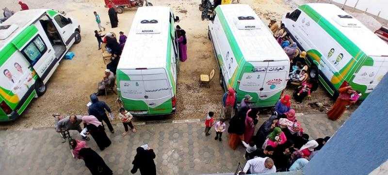 «الصحة» تطلق 25 قافلة طبية بمختلف المحافظات ضمن خطة التأمين الطبي لاحتفالات عيد الفطر المبارك