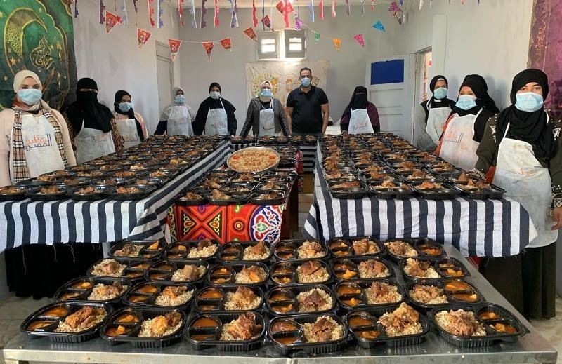 القومي للمرأة بسوهاج: توزيع 7 آلاف وجبة خلال رمضان ضمن مبادرة مطبخ المصرية