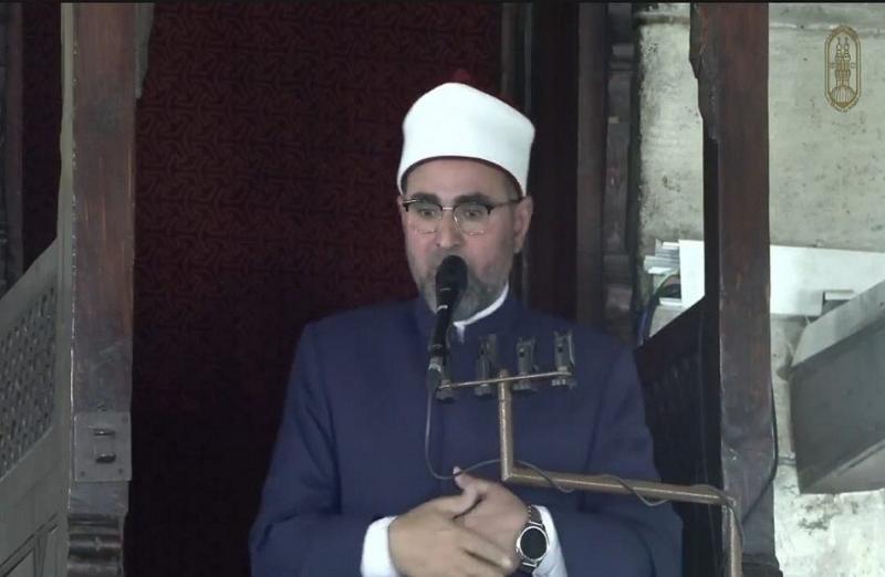 خطبة عيد الفطر من الجامع الأزهر: ما يحدث في غزة يدعو إلى وحدة الأمة لننتصر| صور