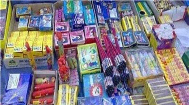 مصادرة 1310 قطع ألعاب نارية في الغربية