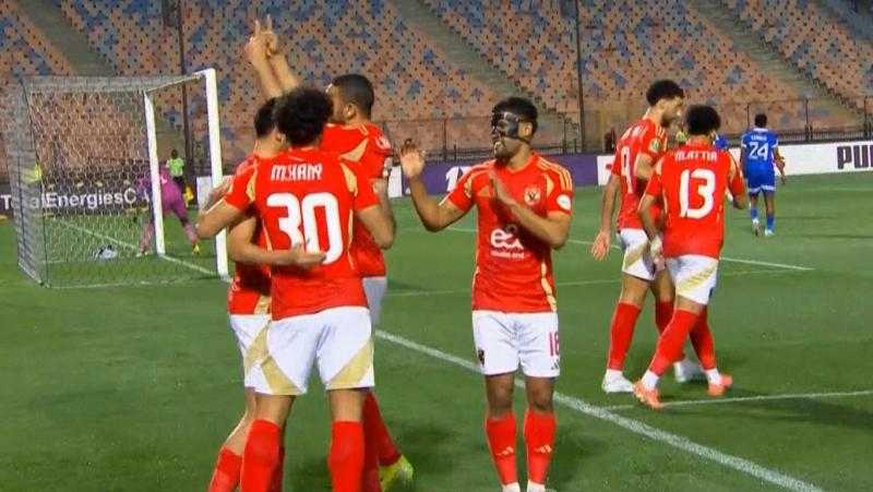 دوري أبطال إفريقيا| الأهلي يحسم الشوط الأول بالتقدم بهدف أمام الهلال السوداني