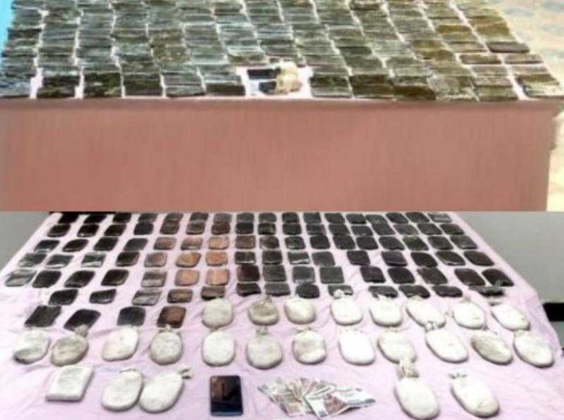 الداخلية تضبط 33 كيلو مخدر متنوع وتنفذ 662 حكما بمديريتى أمن أسوان ودمياط