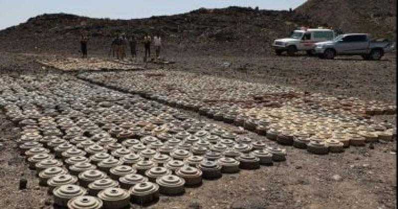 مشروع ”مسام” ينتزع 607 ألغام فى اليمن خلال أسبوع
