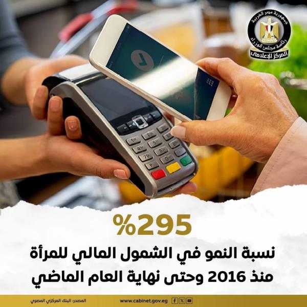 البنك المركزي: طفرة في معدلات الشمول المالي للسيدات وتشجيعهن على استخدام الخدمات المالية الرسمية