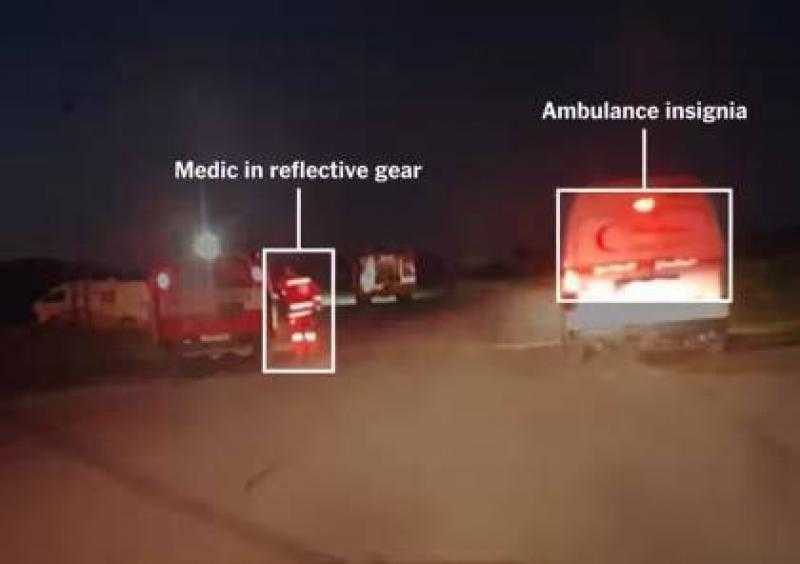 فيديو يفند ادعاءات الاحتلال حول جريمة اغتيال 15 من عمال الإغاثة في رفح