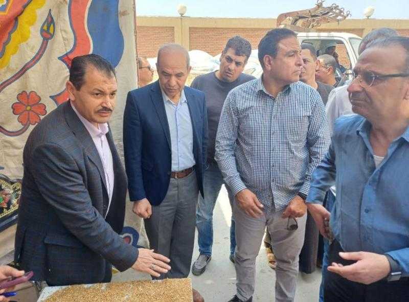 وزير التموين يعلن افتتاح موسم توريد القمح من محافظة الفيوم