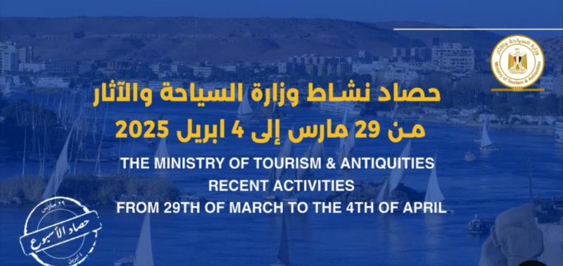 بالفيديو.. أنشطة وزارة السياحة والآثار خلال أسبوع