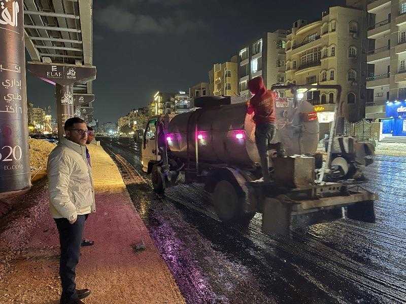 وزير الإسكان يُتابع خطة تطوير ورفع كفاءة المحور المركزي الخدمي بمدينة 6 أكتوبر