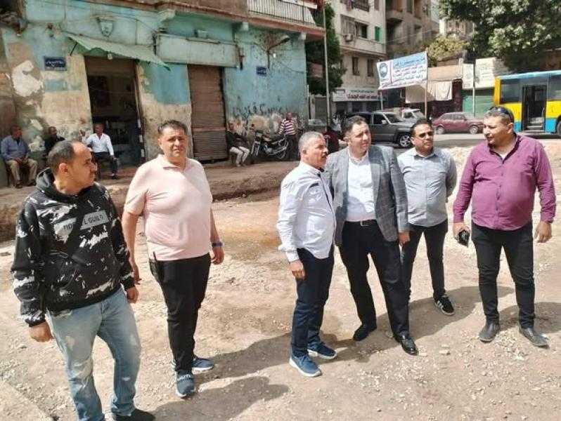 نائب محافظ القاهرة يتفقد أعمال التطوير الجارية بعزبة جرجس والعسال بحي شبرا