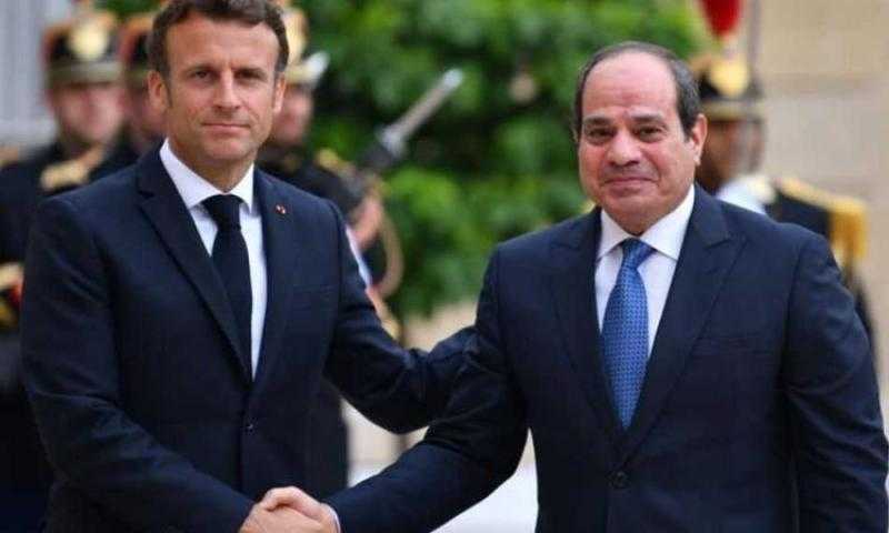 الرئيس السيسي يستقبل اليوم نظيره الفرنسي إيمانويل ماكرون بقصر الاتحادية