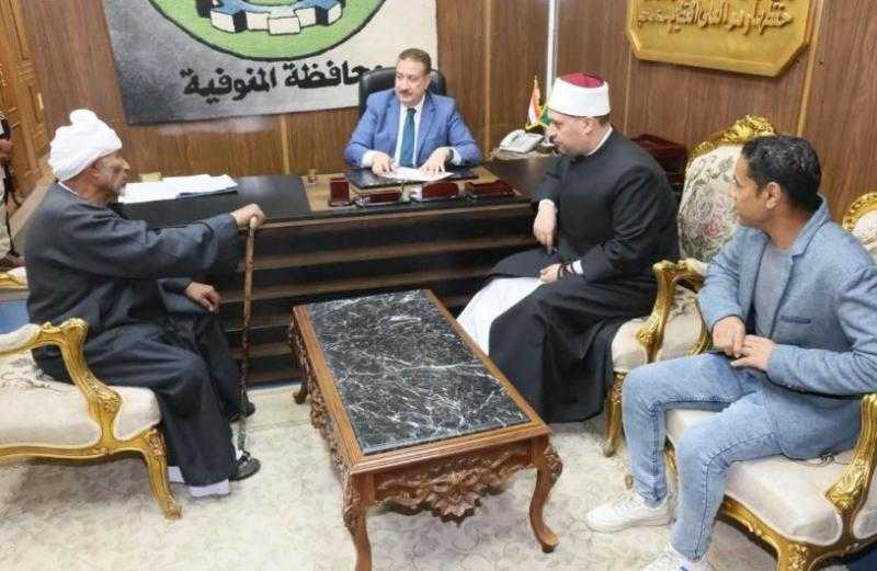 محافظ المنوفية يوجّه بسرعة إنهاء مشروع الصرف الصحي بكفر هورين والحلامشة