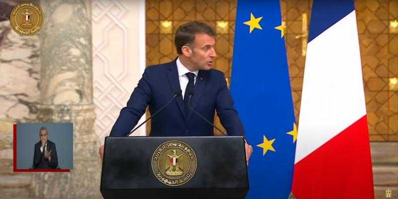 ماكرون: أشكر الرئيس السيسي على جولة «خان الخليلي».. وسعداء بتوقيع اتفاقية الشراكة الاستراتيجية