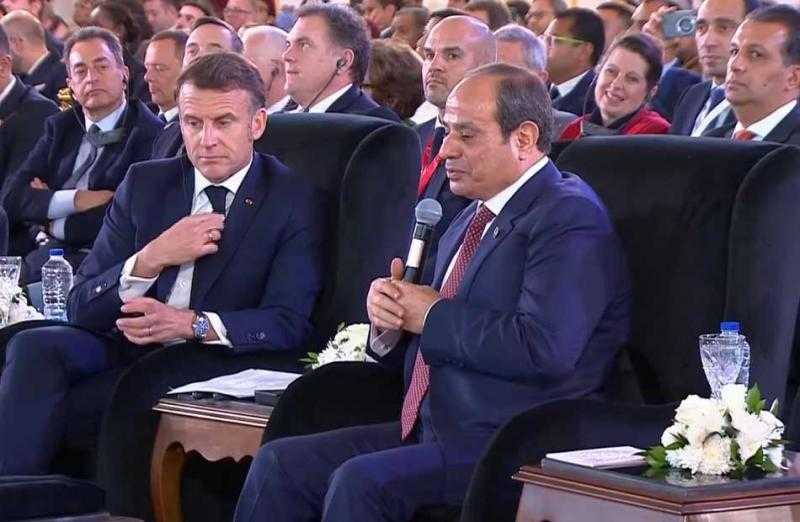 الرئيس السيسى: مصر فرصة لرجال الأعمال.. وبذلنا جهدا كبيرا لانطلاق الدولة بشكل أكثر تقدما