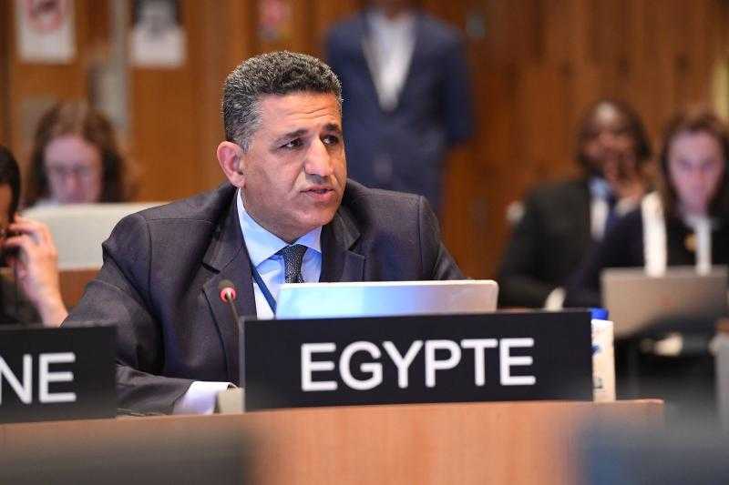 مساعد وزير الخارجية يبرز في كلمة مصر أمام مجلس اليونسكو إسهامها المعرفى الرائد