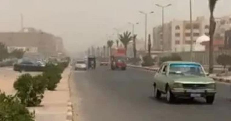 غلق حركة الملاحة النهرية فى أسوان بسبب عاصفة ترابية