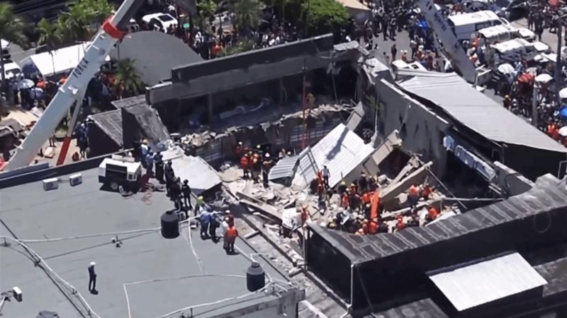 ارتفاع حصيلة ضحايا حادث انهيار سقف ملهى ليلي بالدومينيكان إلى 184 شخصًا
