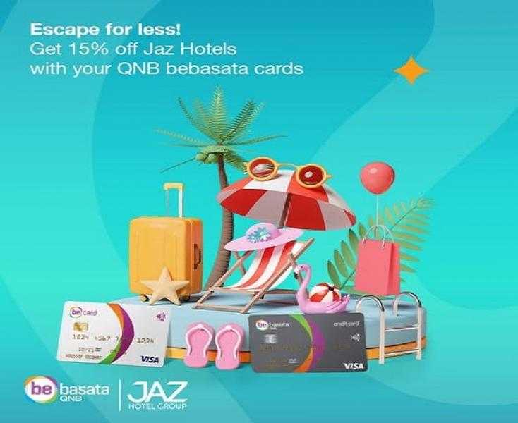 بطاقات QNB bebasata تتيح خصم 15% على حجوزات إجازة شم النسيم في أشهر الفنادق