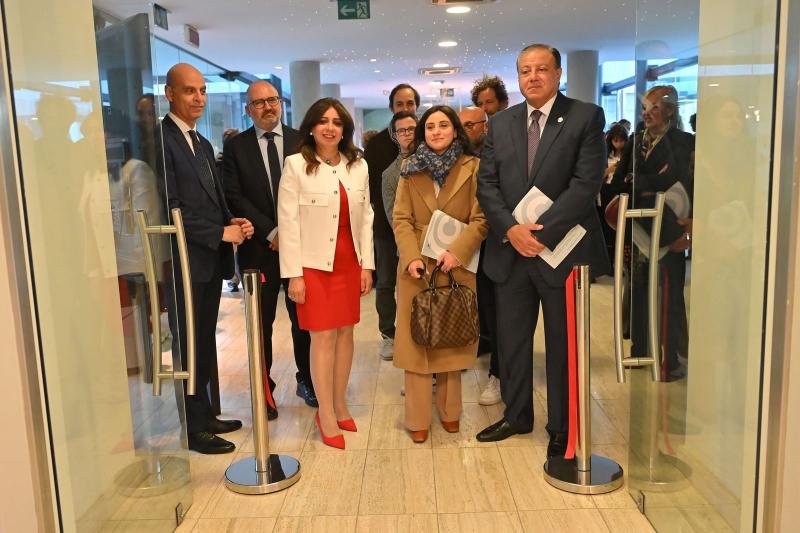 للمرة الأولى ... الجهاز المصرى للملكية الفكرية يشارك فى مؤتمر الأكاديمية المصرية للفنون بروما