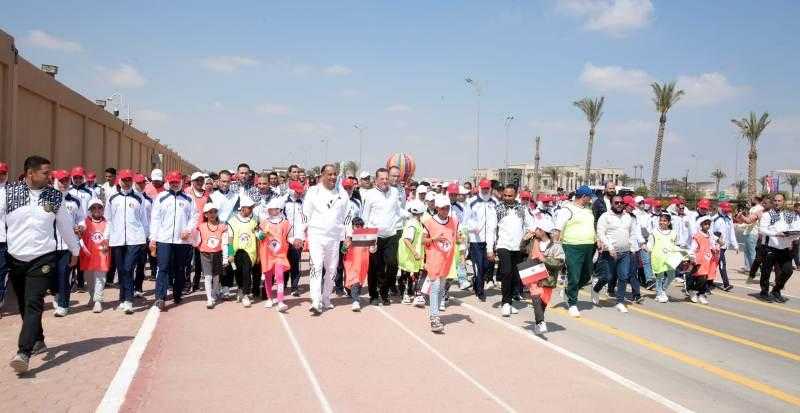 الأكاديمية العسكرية المصرية تنظم ماراثون ”إجْري من أجل أطفال التوحد” لدعم ذوي الهمم