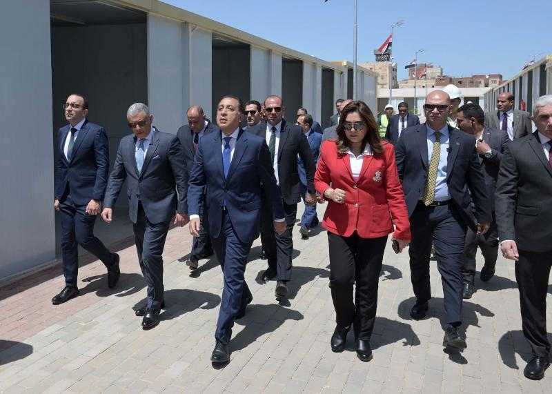 رئيس الوزراء يتفقد أعمال إنشاء السوق الحضرية المُجمعة بحي أول مدينة الإسماعيلية