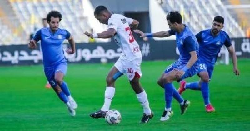 الشوط الأول.. الزمالك يتقدم على سموحة بهدف منسي