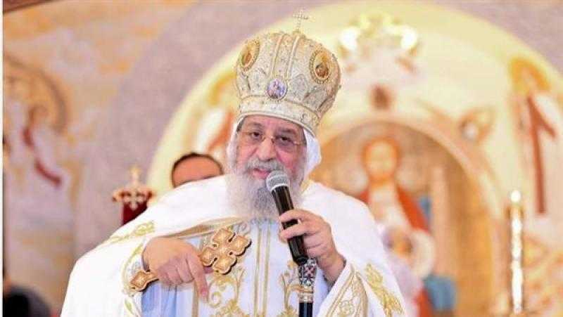 البابا تواضروس يترأس صلوات خميس العهد بدير القديس مارمينا بمريوط