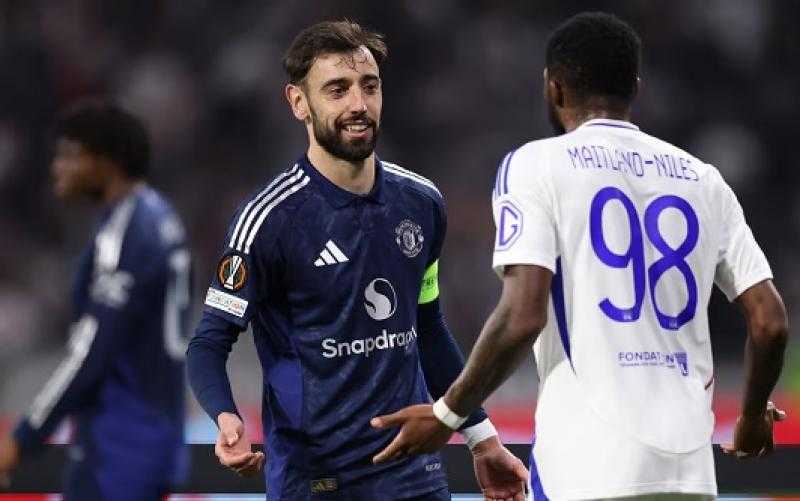 مانشستر يونايتد يتمسك بالأمل الأوروبي في مواجهة ليون الفرنسي