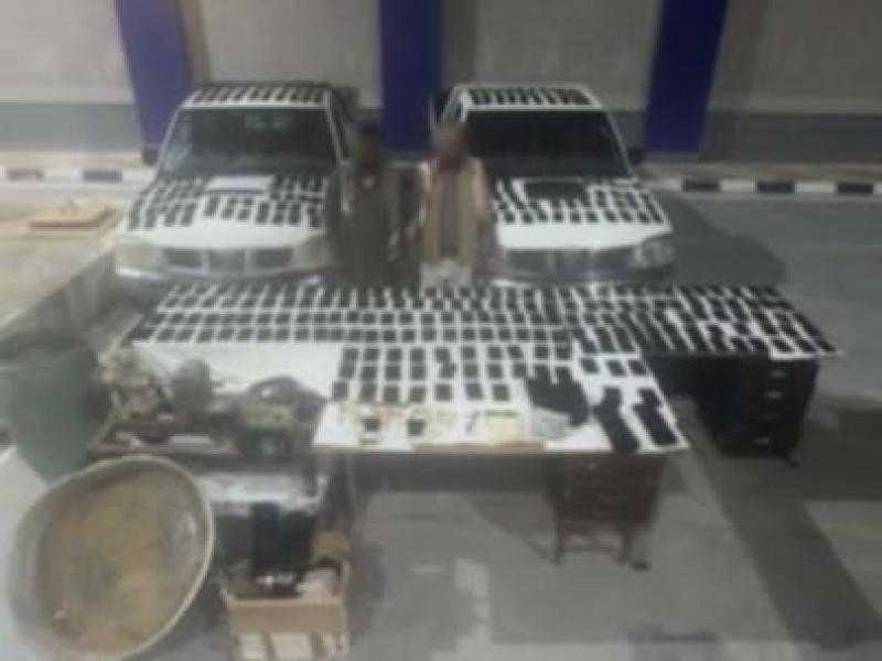 ضبط عنصرين إجراميين بحوزتهما حشيش بـ4 ملايين جنيه في شمال سيناء