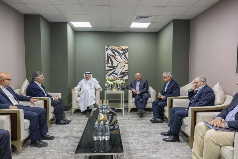 وزير الصناعة والنقل ونظيره السعودي يتفقدان مشروع نيوم ويُشاهدان عرضًا تقديميًا للمشروع |صور