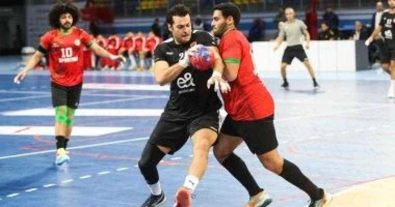 الأهلي يتقدم على الزمالك 11 - 10 بالشوط الأول في نهائي كأس مصر لكرة اليد
