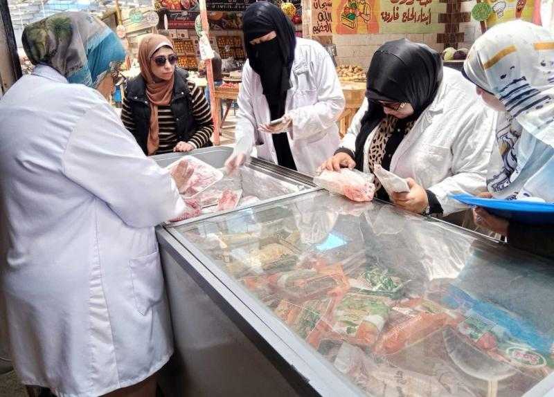 حملات مكثفة للتأكد من صلاحية الأغذية استعدادا لأعياد القيامة المجيد ببورسعيد