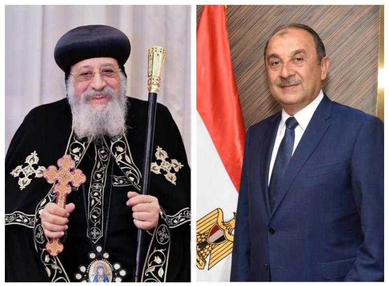 وزير قطاع الأعمال يهنئ البابا تواضروس الثاني والأخوة الأقباط بمناسبة عيد القيامة