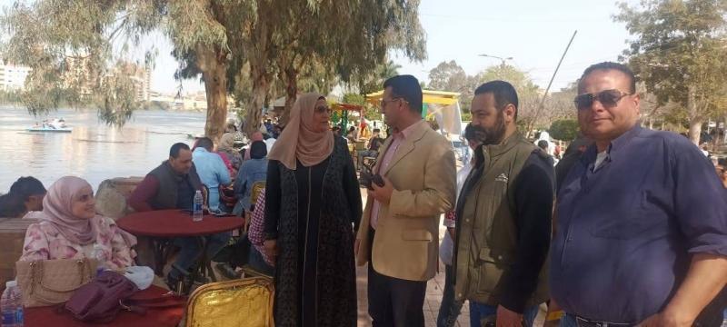 محافظ الدقهلية: توافد المواطنين على حديقة شجرة الدر بالمنصورة لقضاء شم النسيم