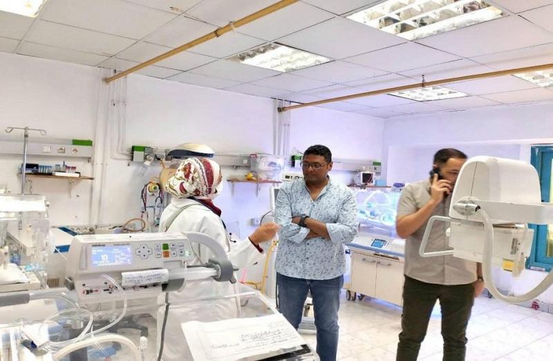 وكيل الصحة بالبحر الأحمر يتفقد العيادات المتنقلة ومستشفى الغردقة العام