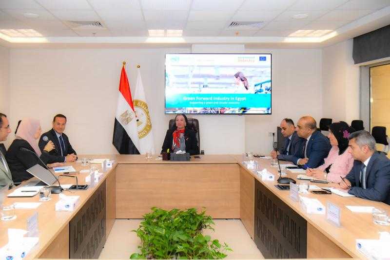وزيرة البيئة تلتقى مع ممثلي ”اليونيدو” لبحث تنفيذ مشروعات التحول الاخضر وصون الموارد الطبيعية