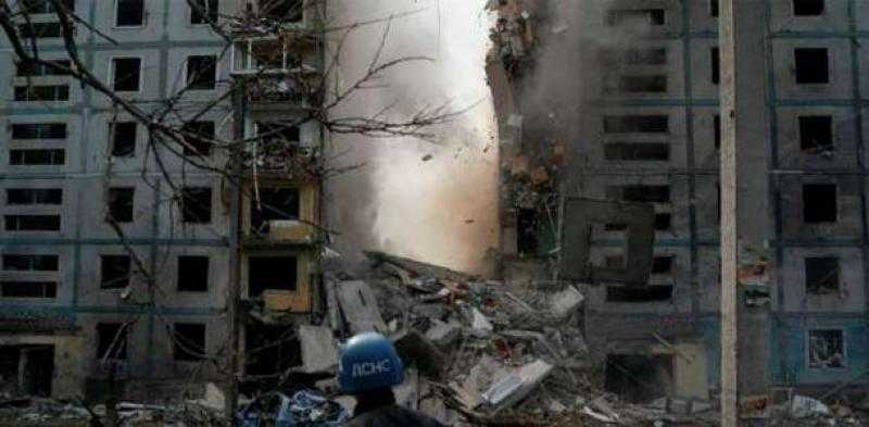 قصف صاروخي على كييف وخاركيف يوقع 21 جريحا على الأقل