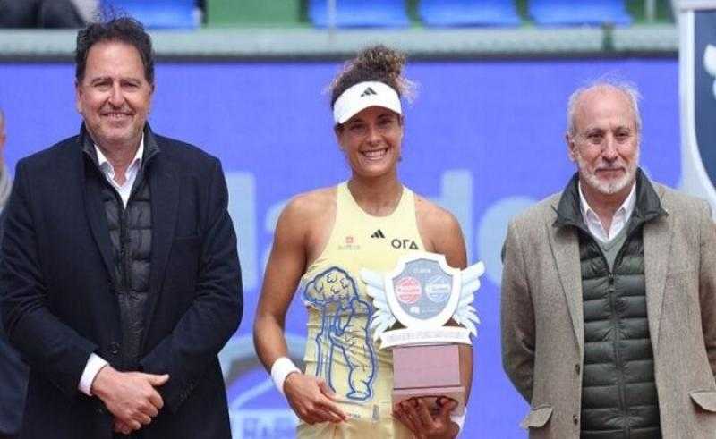 بنك القاهرة يهنئ ميار شريف لفوزها ببطولة Challenger Madrid 100 للتنس